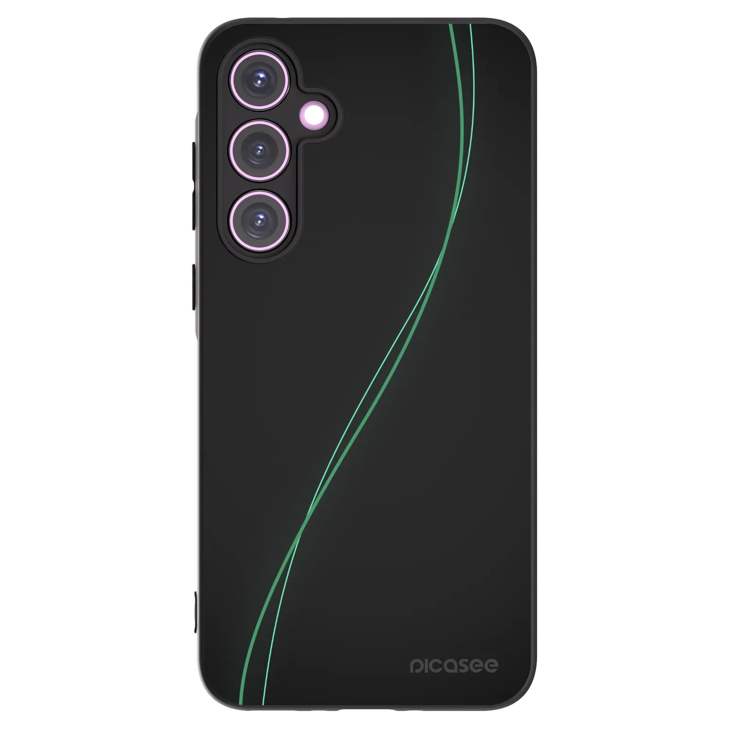Picasee Samsung Galaxy A35 5G A356B Hülle - Schwarzes Silikon - Be Different