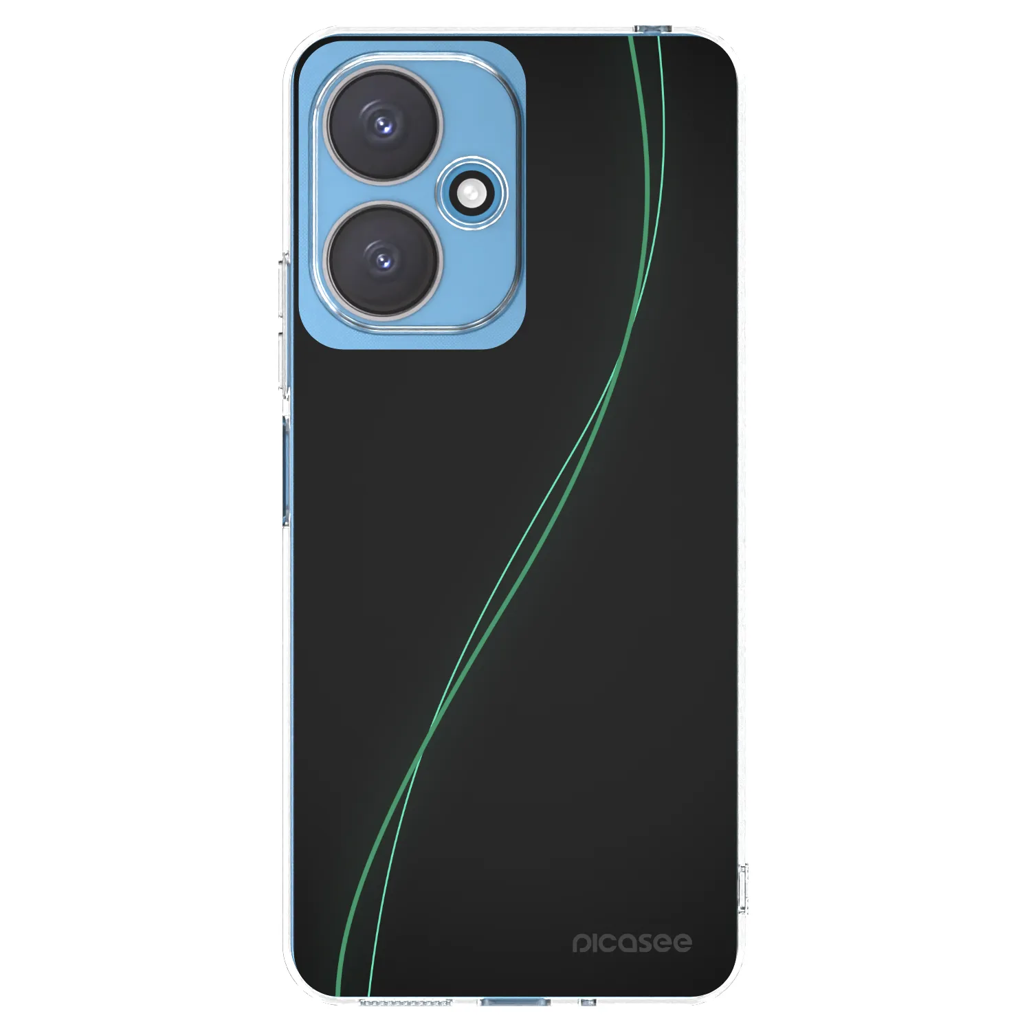 Picasee Xiaomi Redmi 13C 5G Hülle - Transparentes Silikon - Be Different