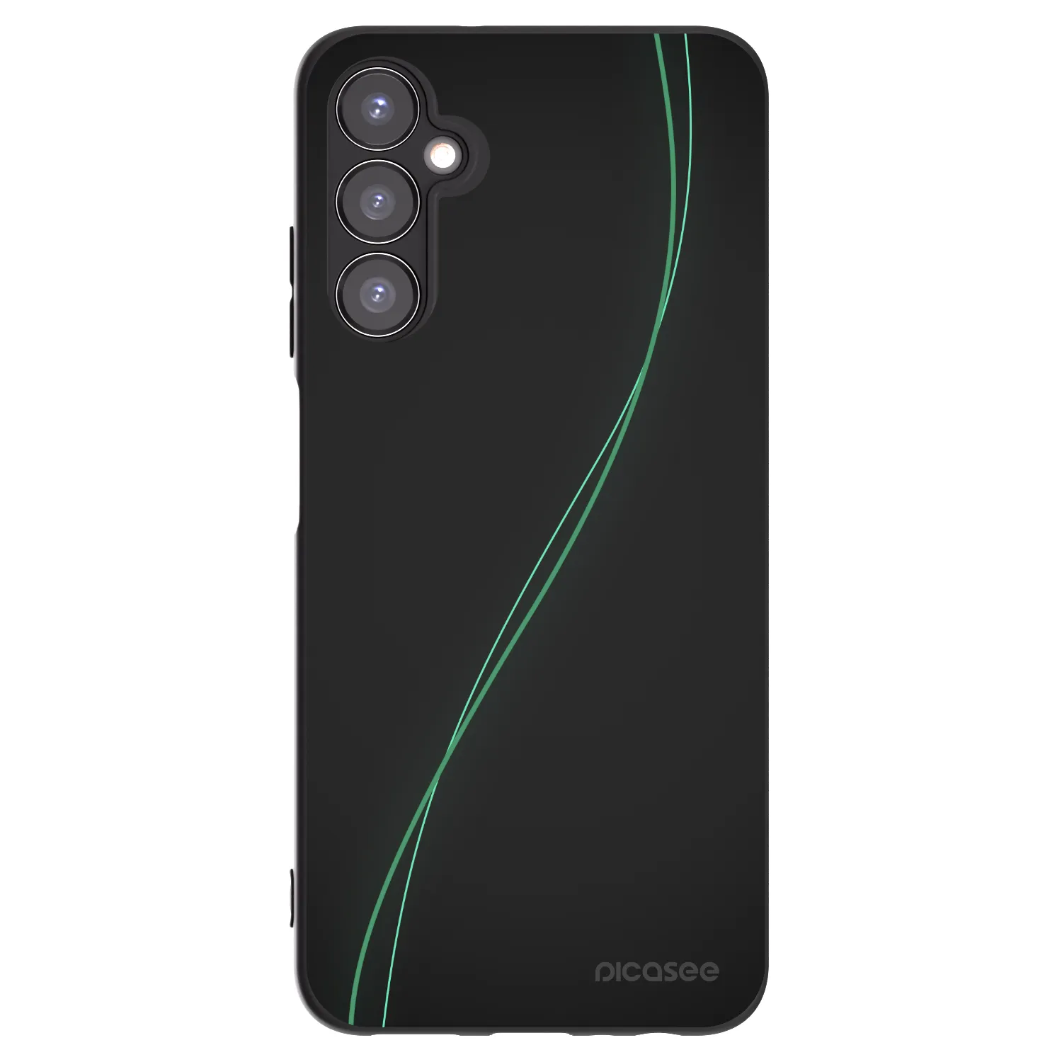 Picasee Samsung Galaxy A05s A057G Hülle - Schwarzes Silikon - Be Different