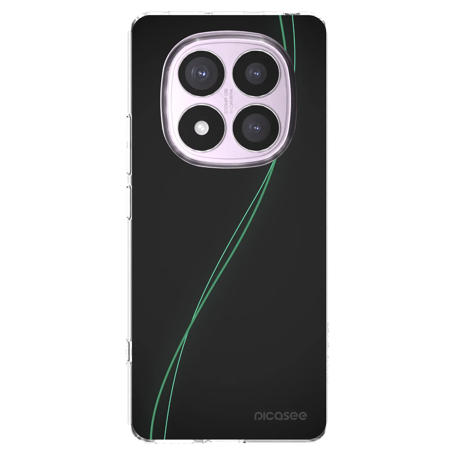 Picasee Xiaomi Redmi Note 14 Pro 5G Hülle - Transparentes Silikon - Be Different