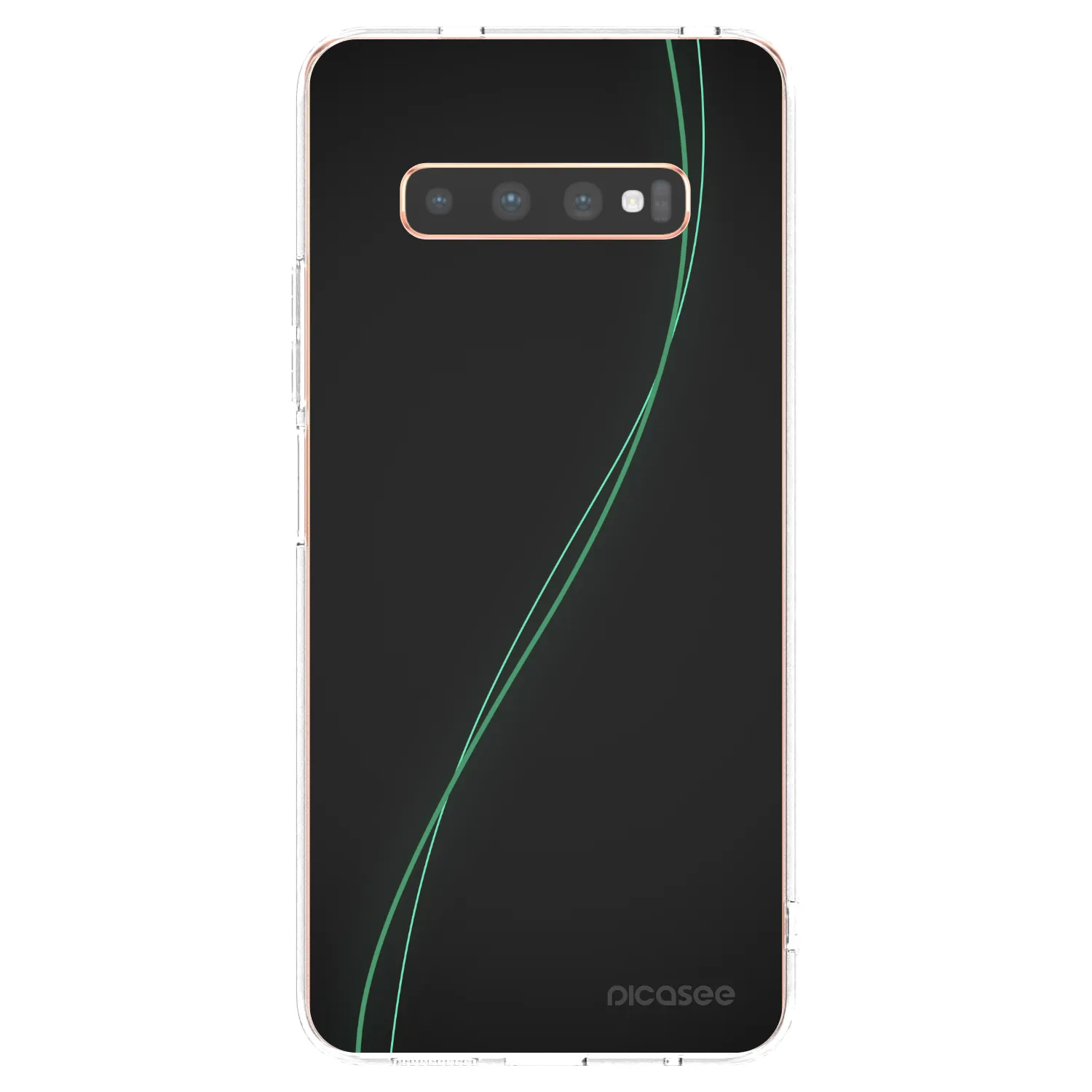 Picasee Samsung Galaxy S10 Plus G975 Hülle - Transparentes Silikon - Be Different