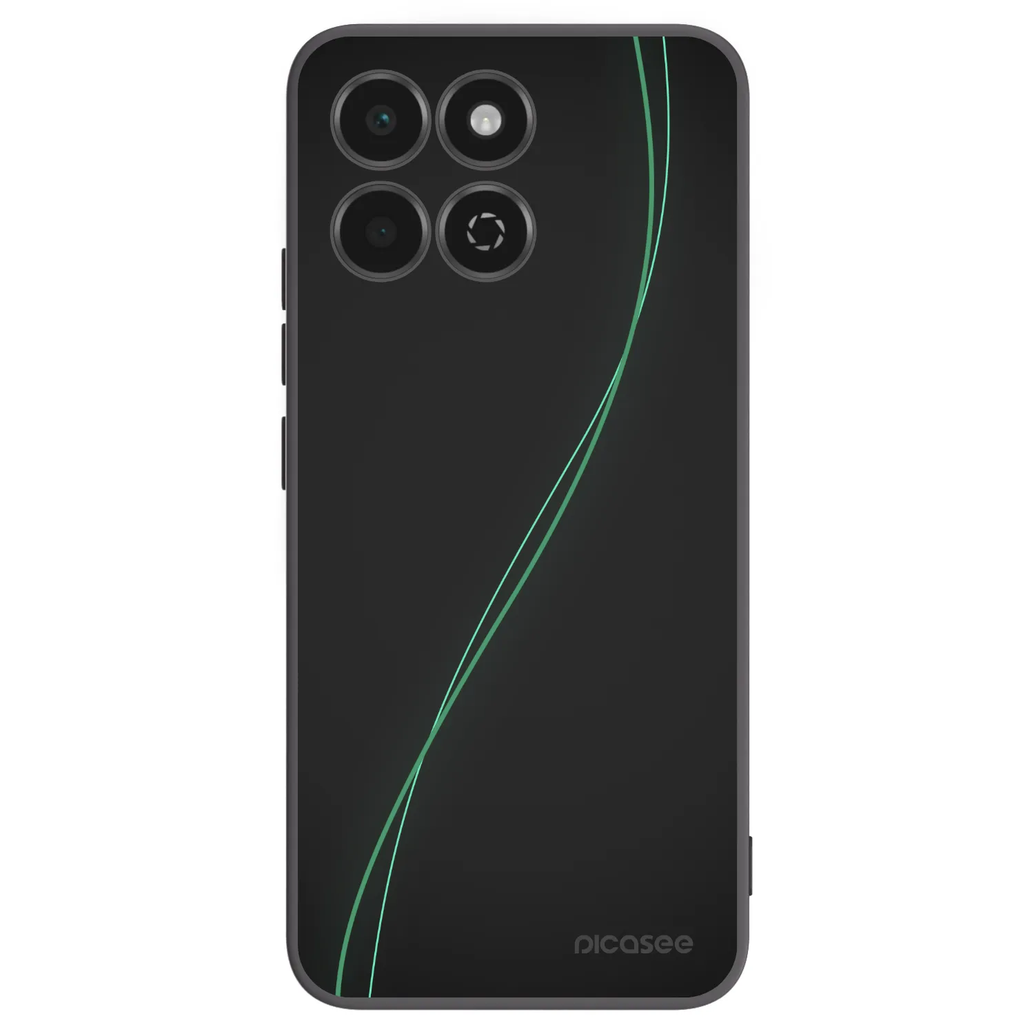 Picasee Honor 200 Smart 5G Hülle - Schwarzes Silikon - Be Different