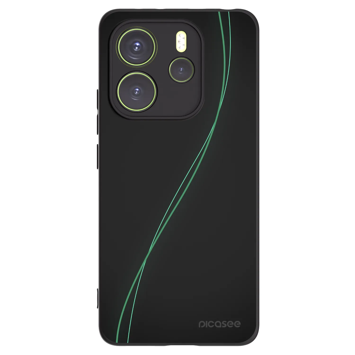 Picasee Xiaomi Redmi Note 14 4G Hülle - Schwarzes Silikon - Be Different