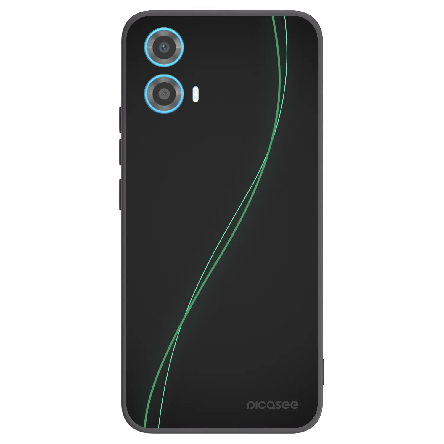 Picasee Motorola Moto G34 5G Hülle - Schwarzes Silikon - Be Different