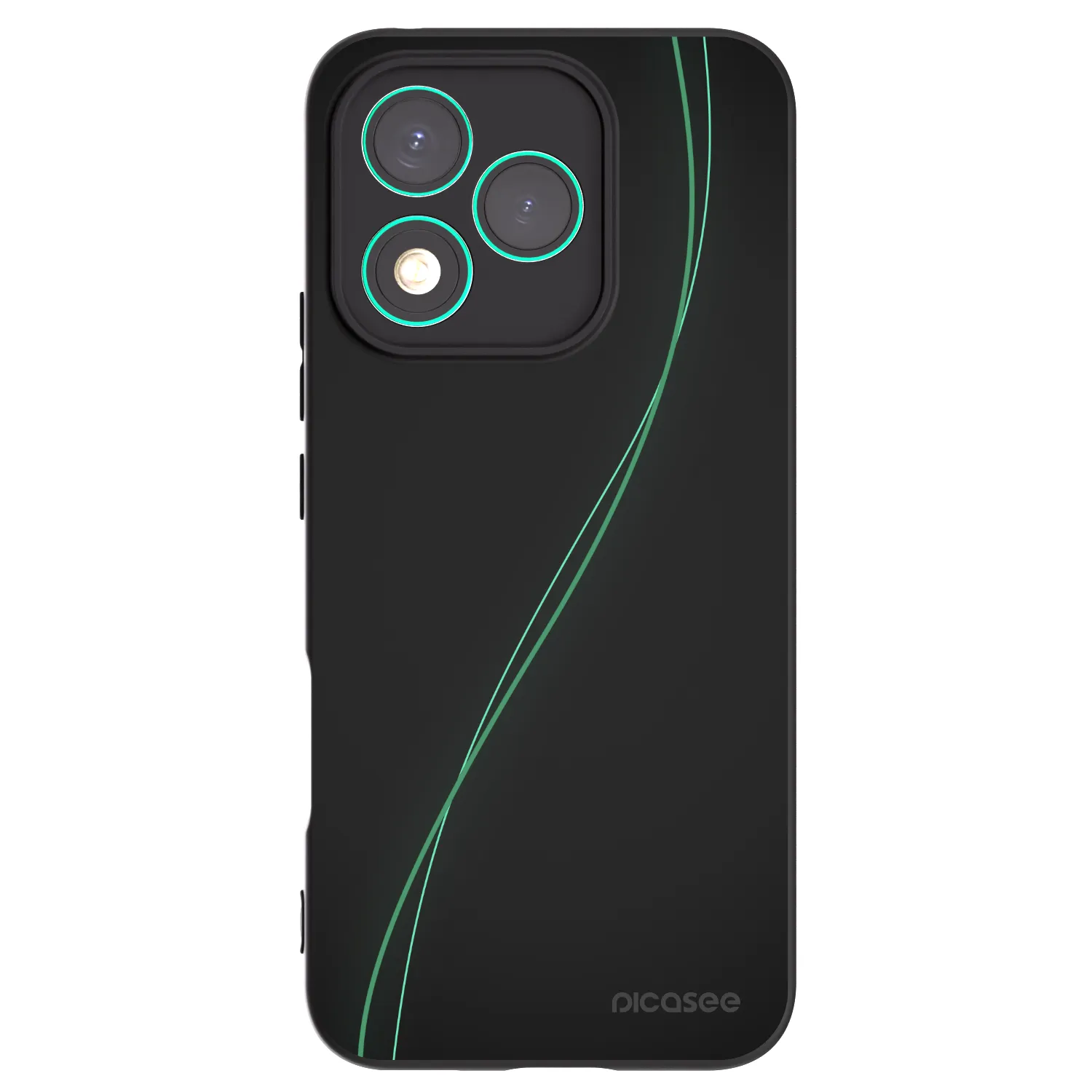 Picasee Honor 400 Lite 5G Hülle - Schwarzes Silikon - Be Different