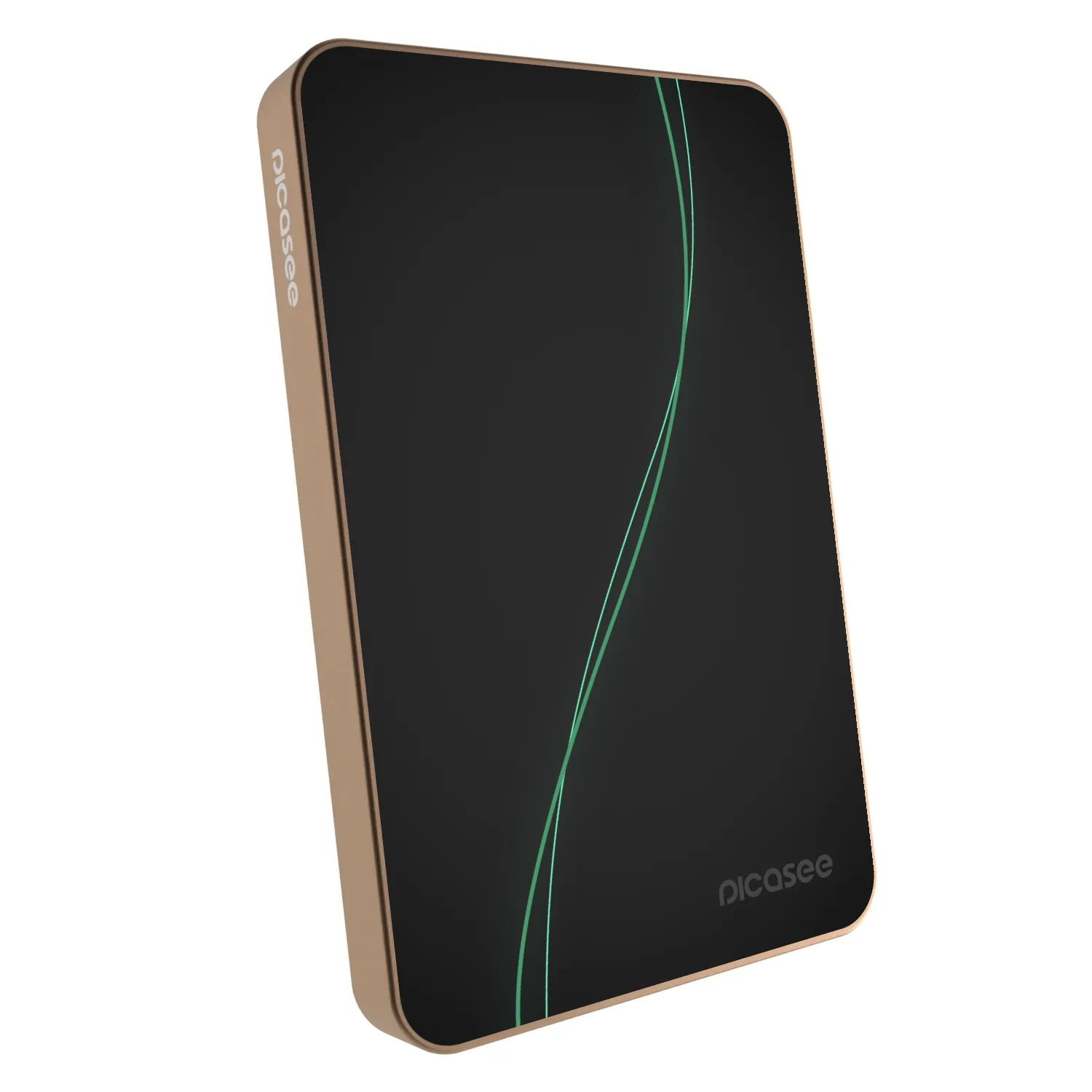 Picasee Powerbank mit MagSafe 5 000 mAh Golden - Be Different