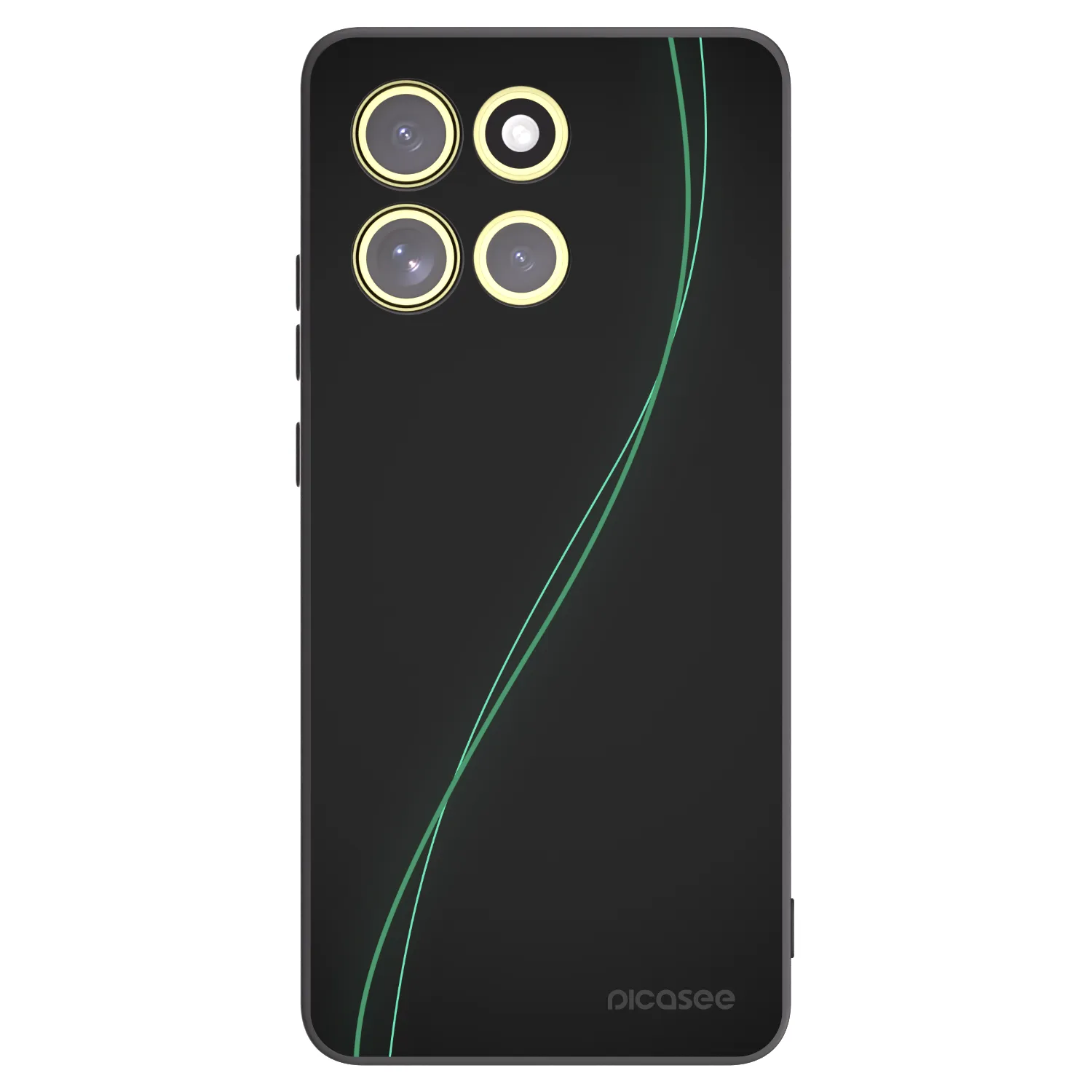 Picasee Motorola Moto G86 5G Hülle - Schwarzes Silikon - Be Different