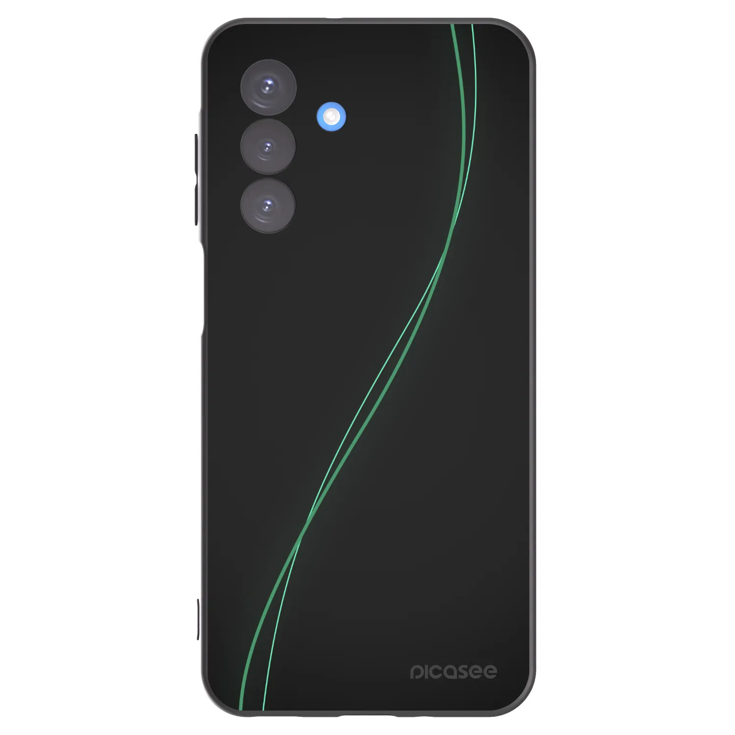 Picasee Samsung Galaxy A17 5G Hülle - Schwarzes Silikon - Be Different