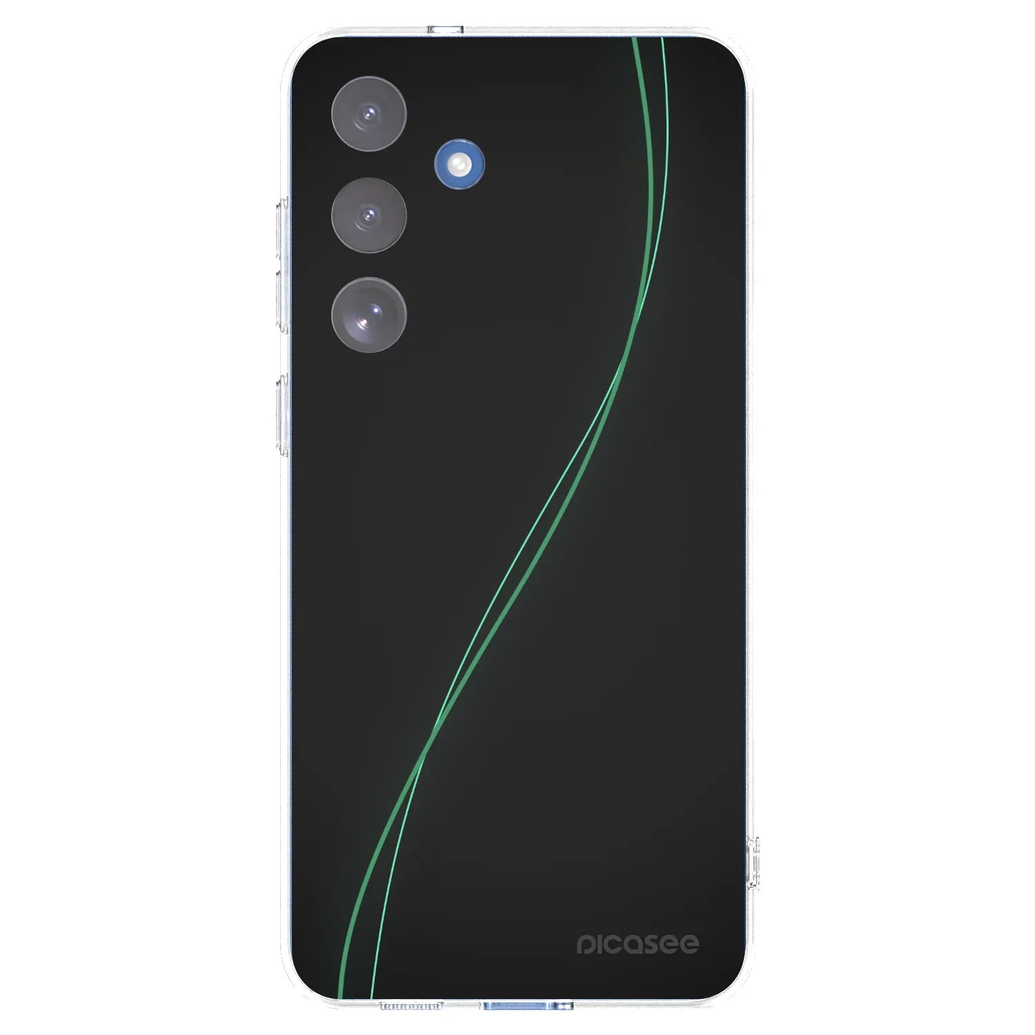 Picasee Samsung Galaxy S25 FE 5G Hülle - Transparentes Silikon - Be Different