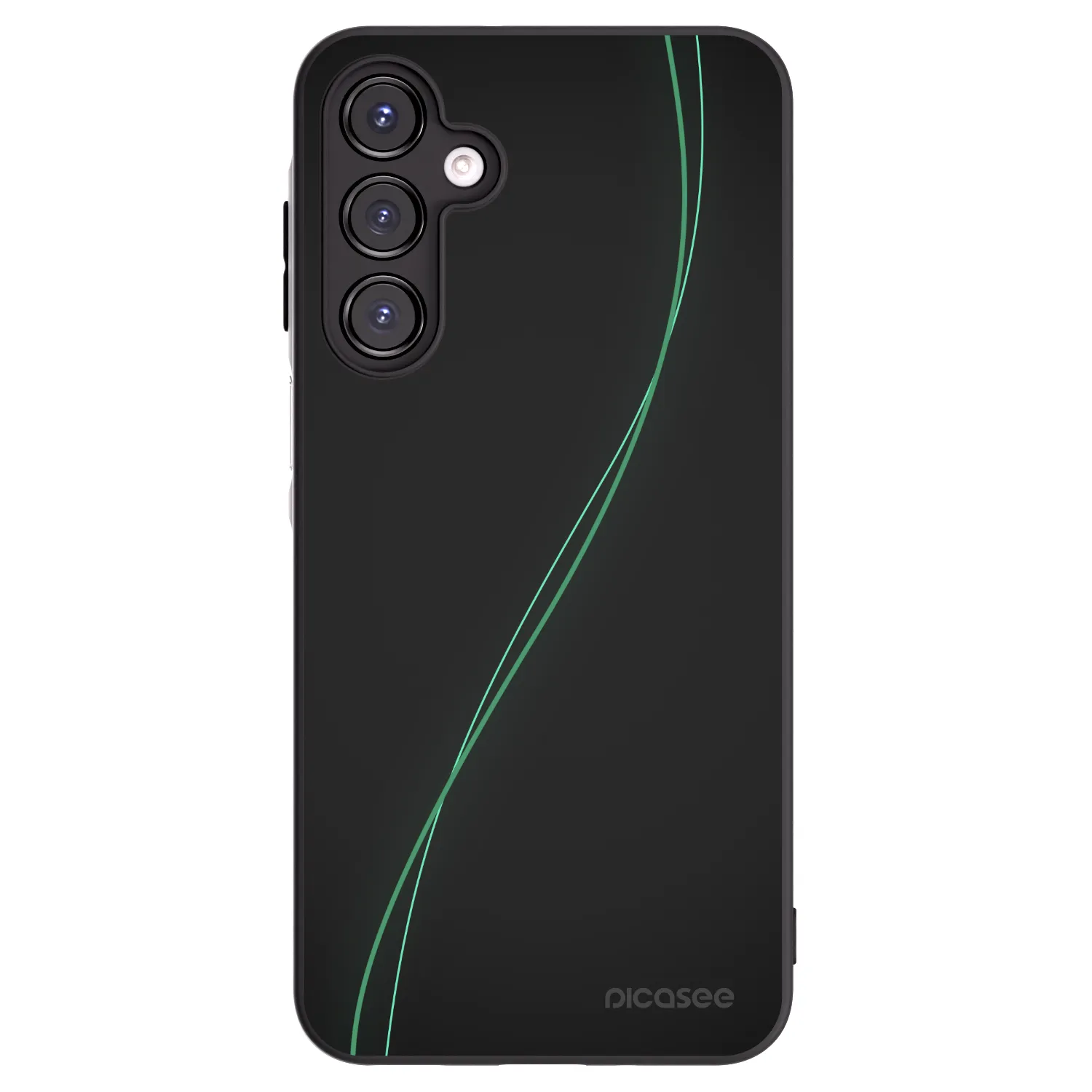 Picasee Samsung Galaxy A16 4G Hülle - Schwarzes Silikon - Be Different