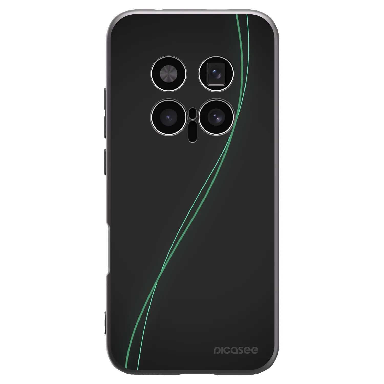 Picasee Honor Magic8 Pro 5G Hülle - Schwarzes Silikon - Be Different