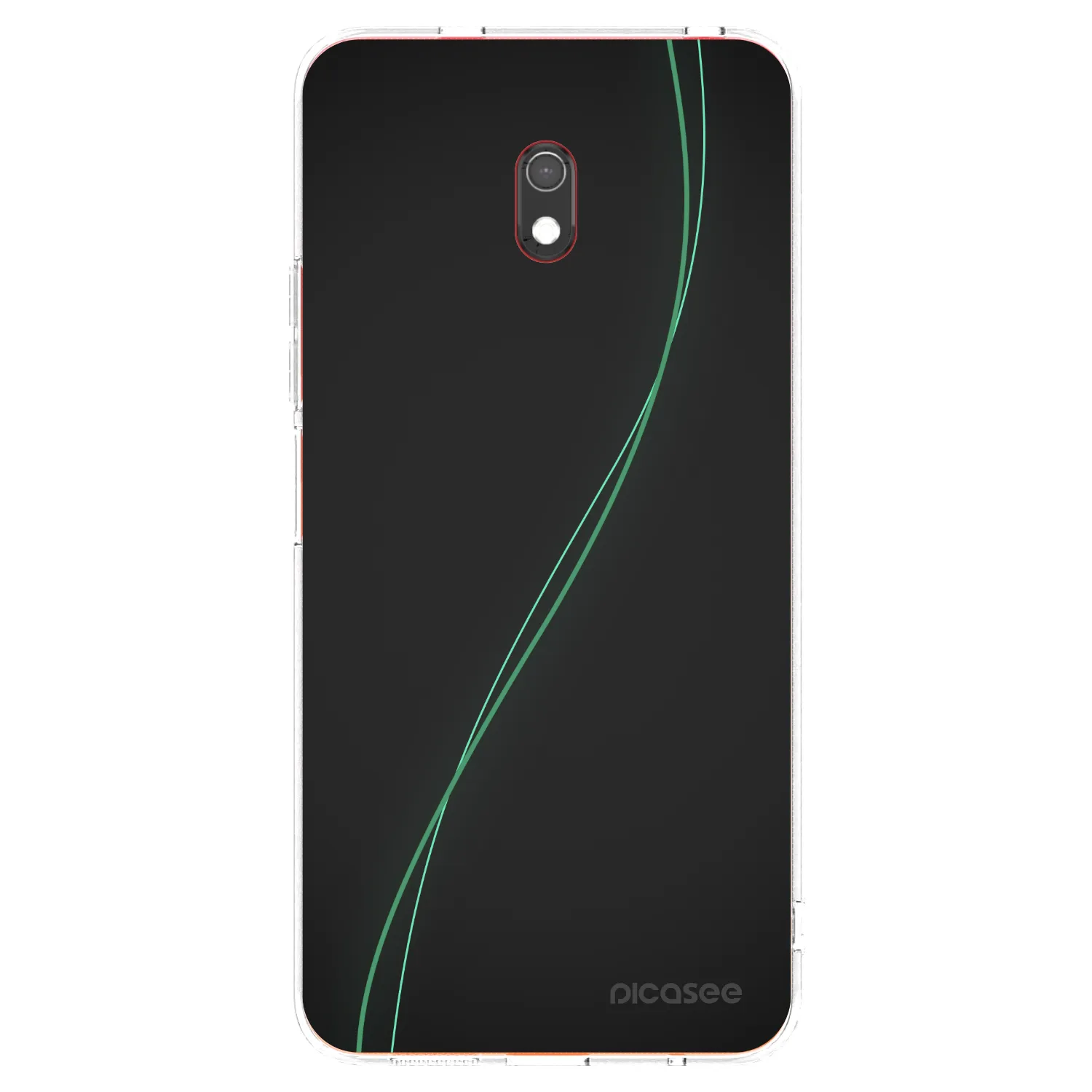Picasee Xiaomi Redmi 8A Hülle - Transparentes Silikon - Be Different