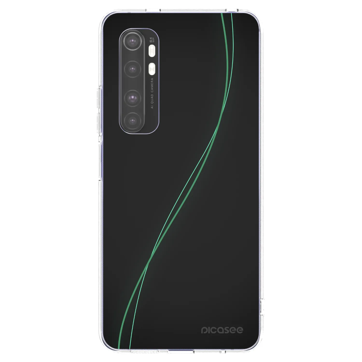 Picasee Xiaomi Mi Note 10 Lite Hülle - Transparentes Silikon - Be Different
