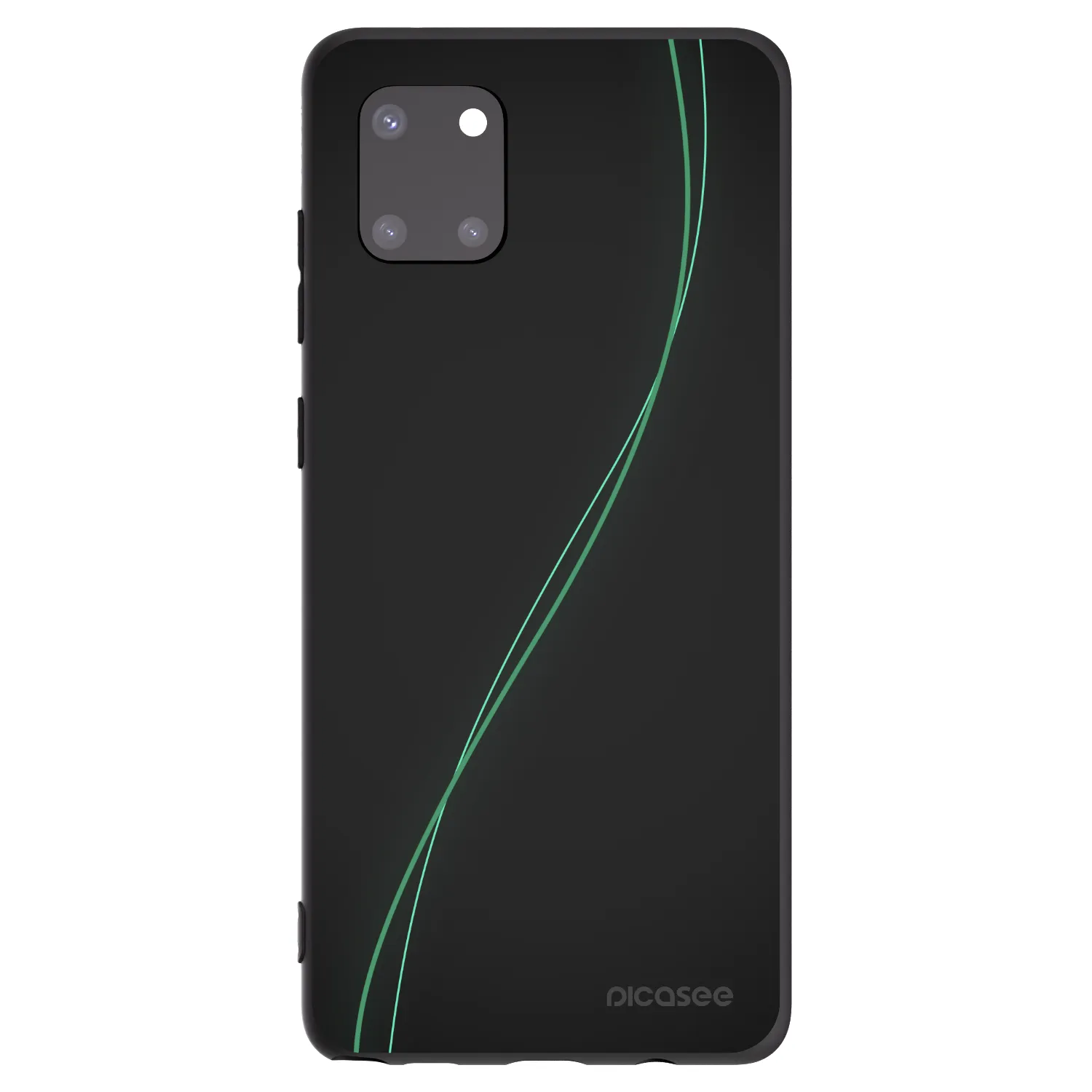 Picasee Samsung Galaxy Note 10 Lite N770F Hülle - Schwarzes Silikon - Be Different