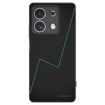 Picasee Xiaomi Redmi Note 13 4G Hülle - Schwarzes Silikon - Consistency