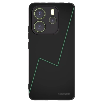 Picasee Xiaomi Redmi Note 14 4G Hülle - Schwarzes Silikon - Consistency