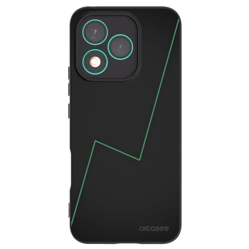 Picasee Honor 400 Lite 5G Hülle - Schwarzes Silikon - Consistency