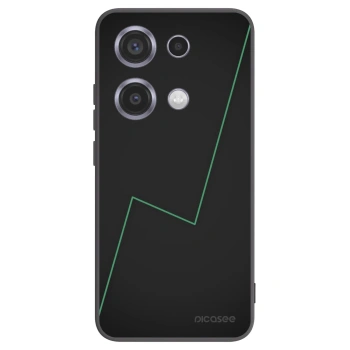 Picasee Xiaomi Redmi Note 14S Hülle - Schwarzes Silikon - Consistency