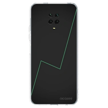 Picasee Xiaomi Redmi Note 9S Hülle - Transparentes Silikon - Consistency