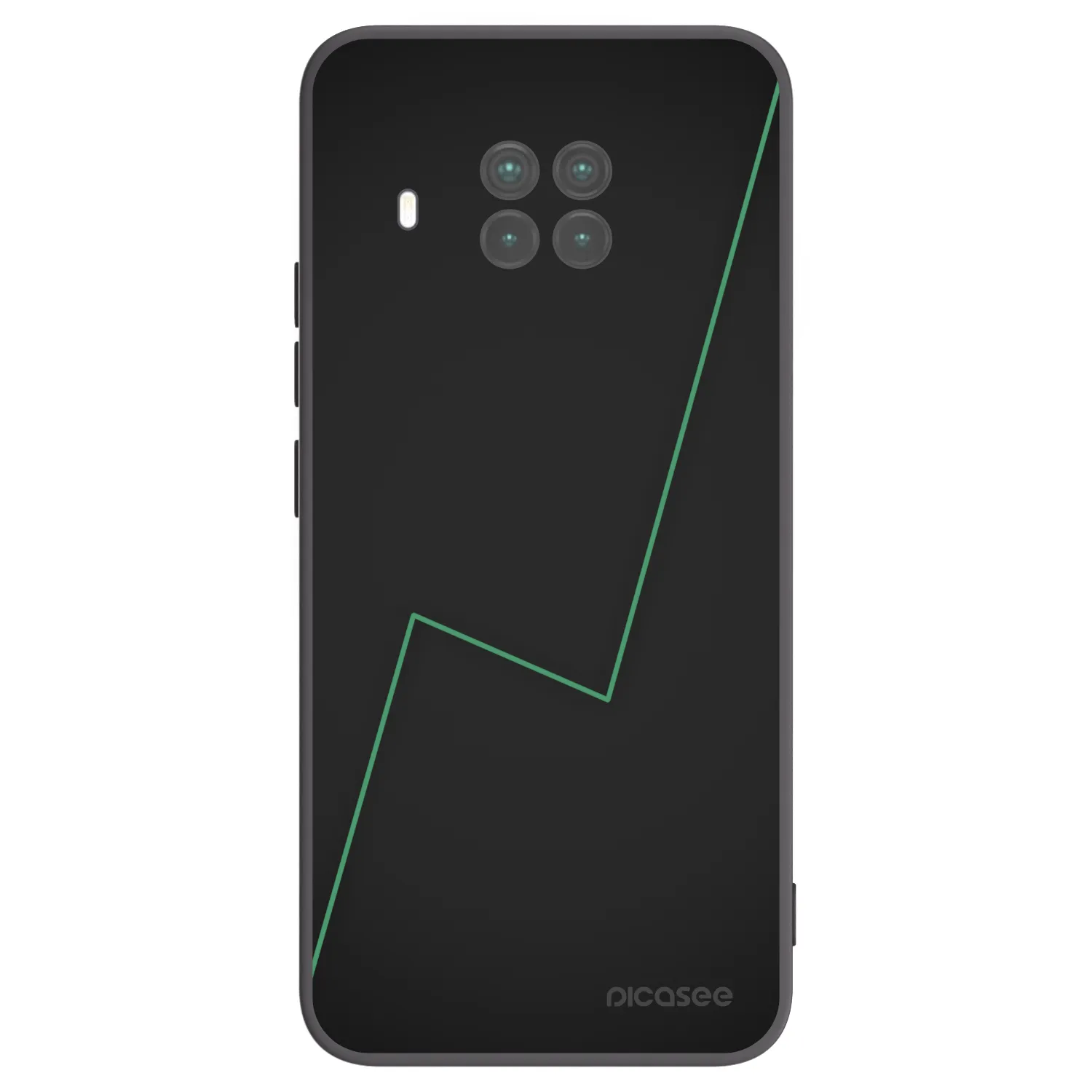Picasee Xiaomi Mi 10T Lite Hülle - Schwarzes Silikon - Consistency