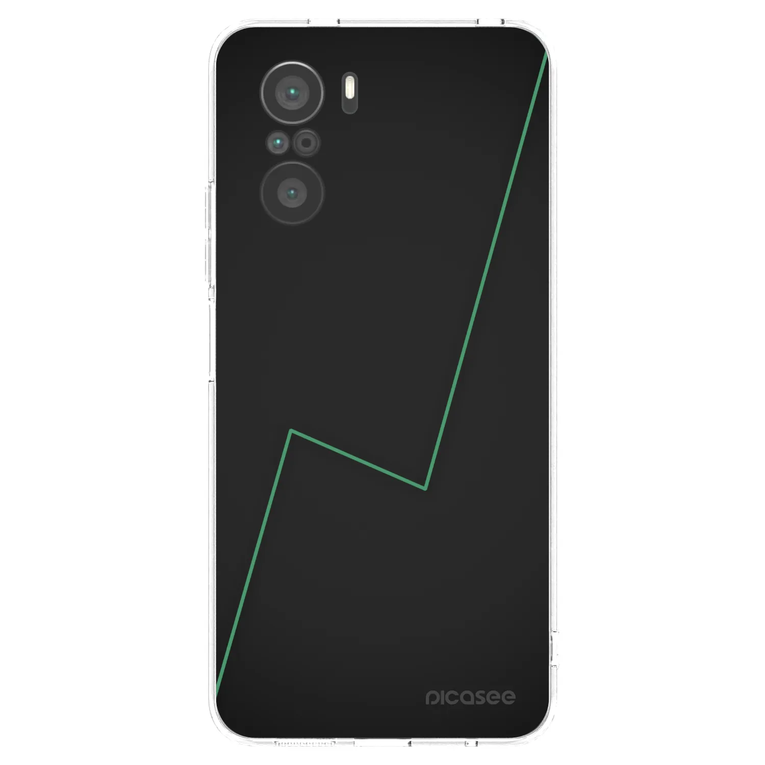 Picasee Xiaomi Poco F3 Hülle - Transparentes Silikon - Consistency