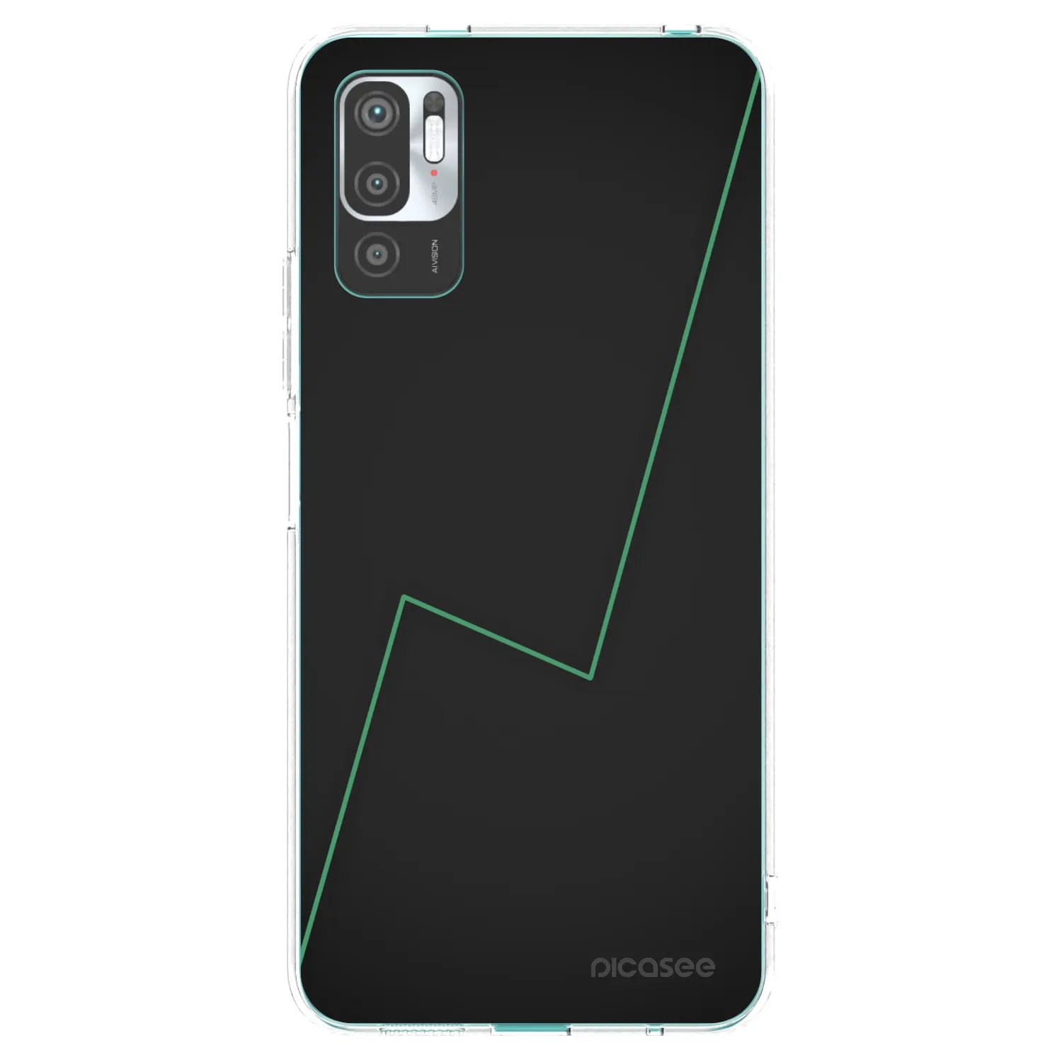 Picasee Xiaomi Redmi Note 10 5G Hülle - Transparentes Silikon - Consistency