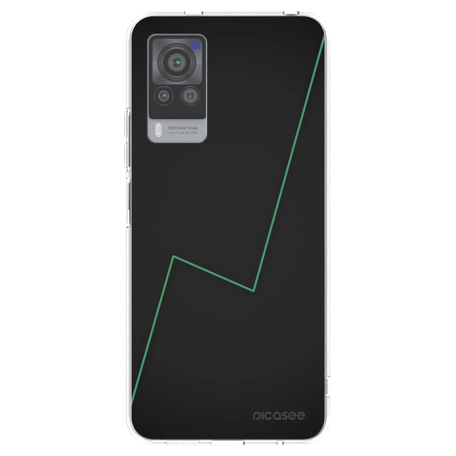 Picasee Vivo X60 Pro 5G Hülle - Transparentes Silikon - Consistency