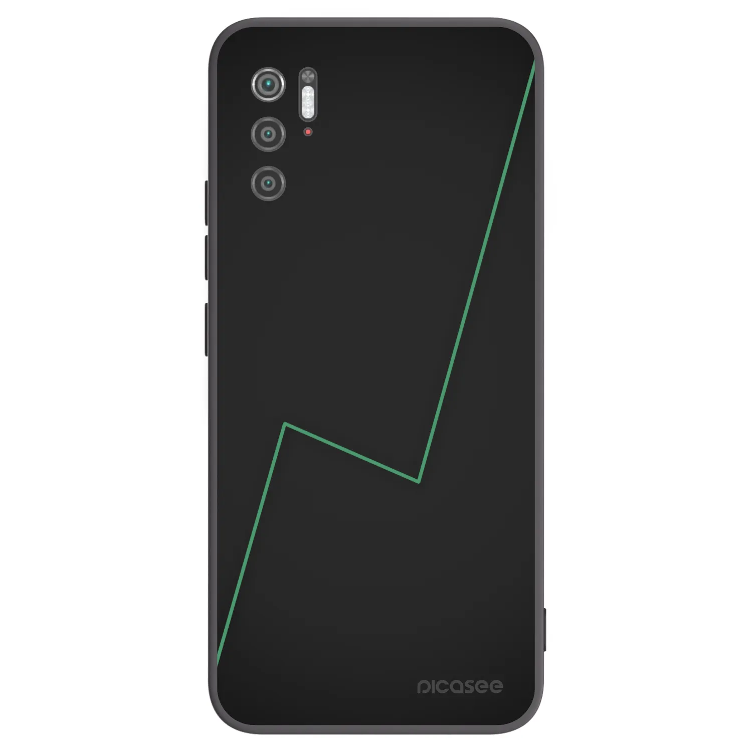 Picasee Xiaomi Poco M3 Pro 5G Hülle - Schwarzes Silikon - Consistency