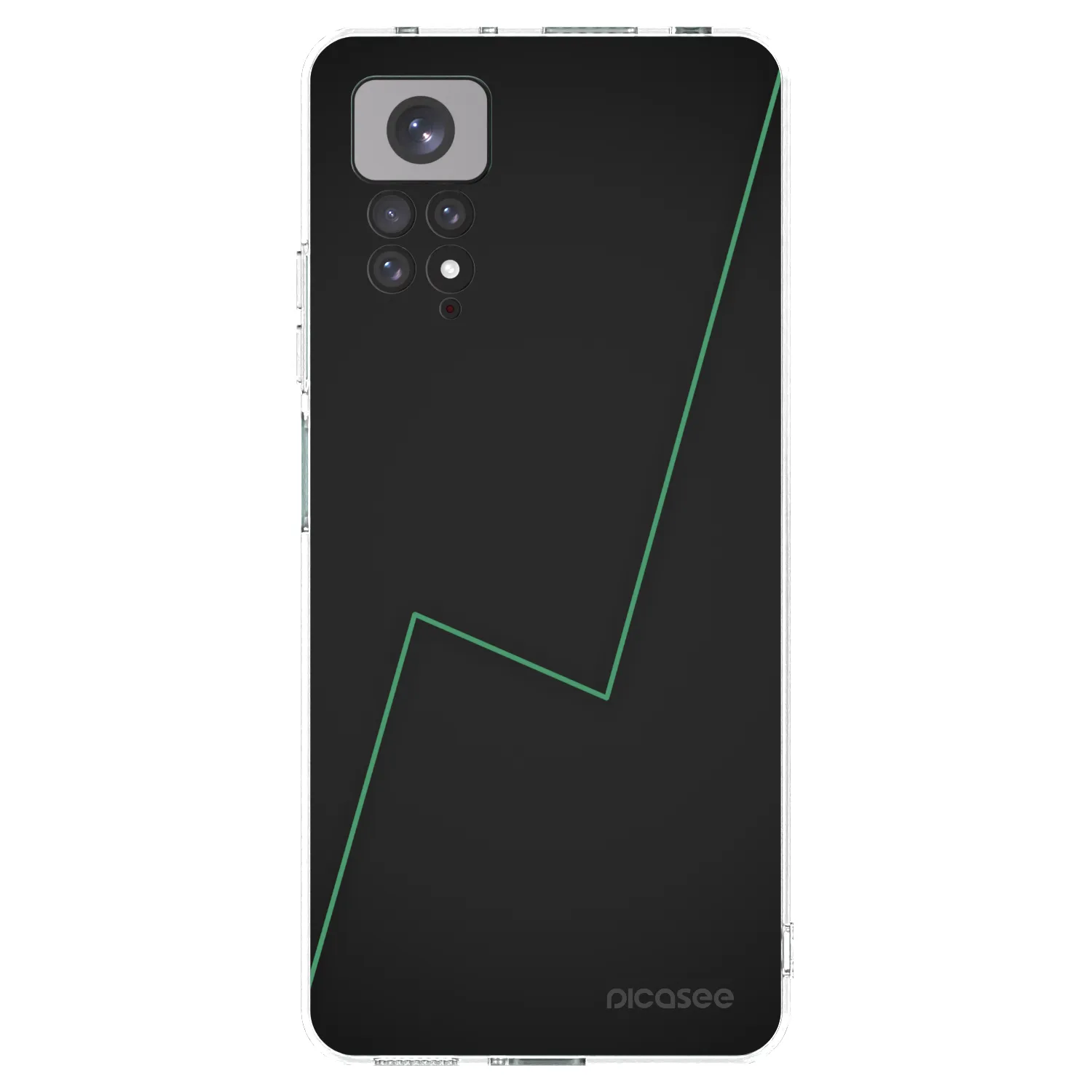 Picasee Xiaomi Redmi Note 11S 4G Hülle - Transparentes Silikon - Consistency