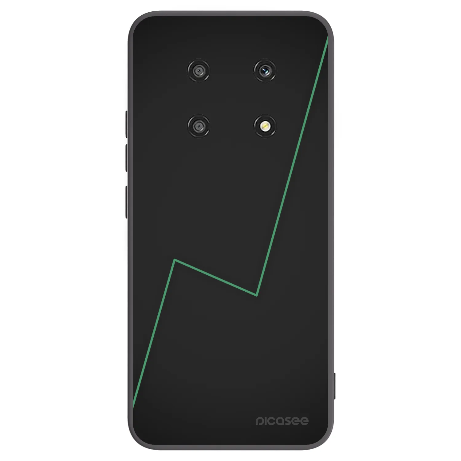 Picasee Honor Magic4 Lite 5G Hülle - Schwarzes Silikon - Consistency