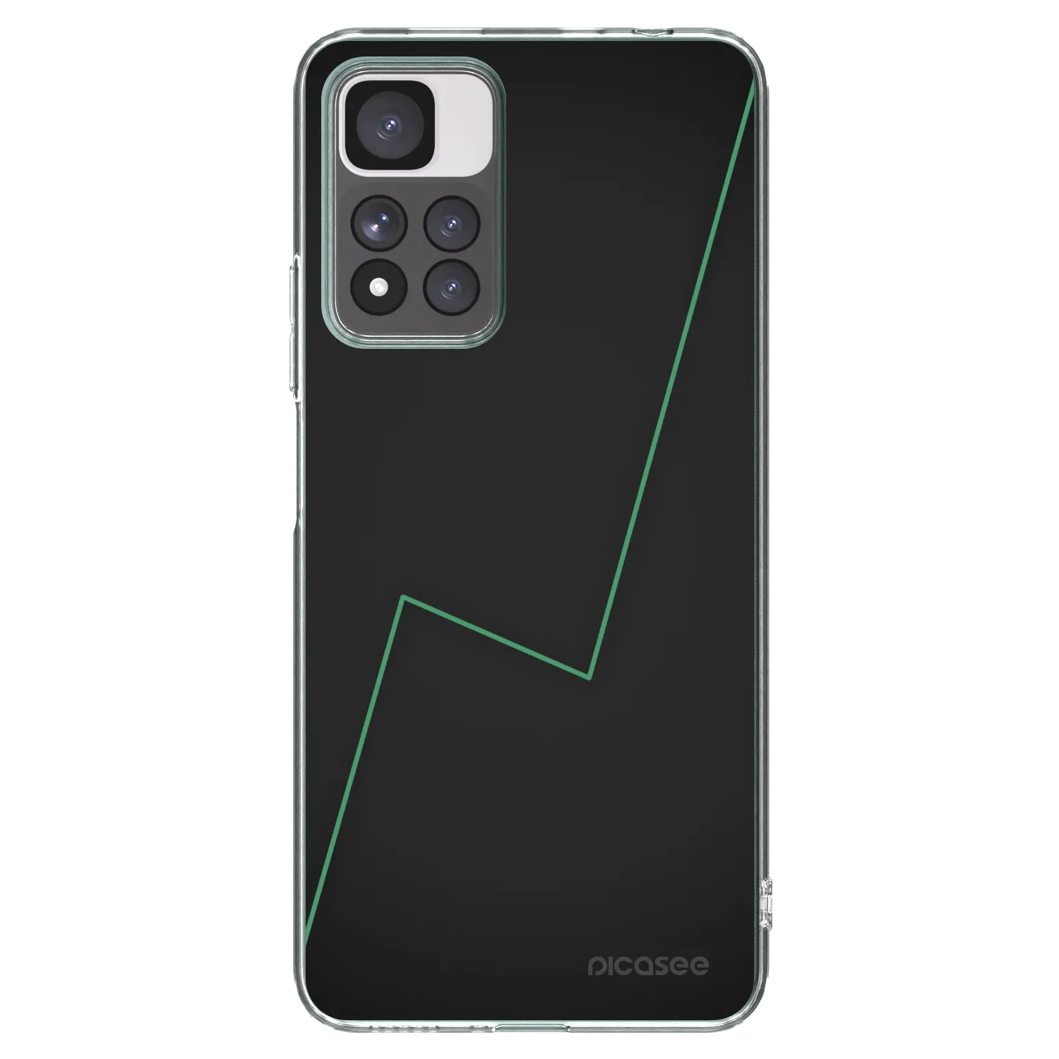 Picasee Xiaomi Redmi Note 11 Pro+ 5G Hülle - Transparentes Silikon - Consistency