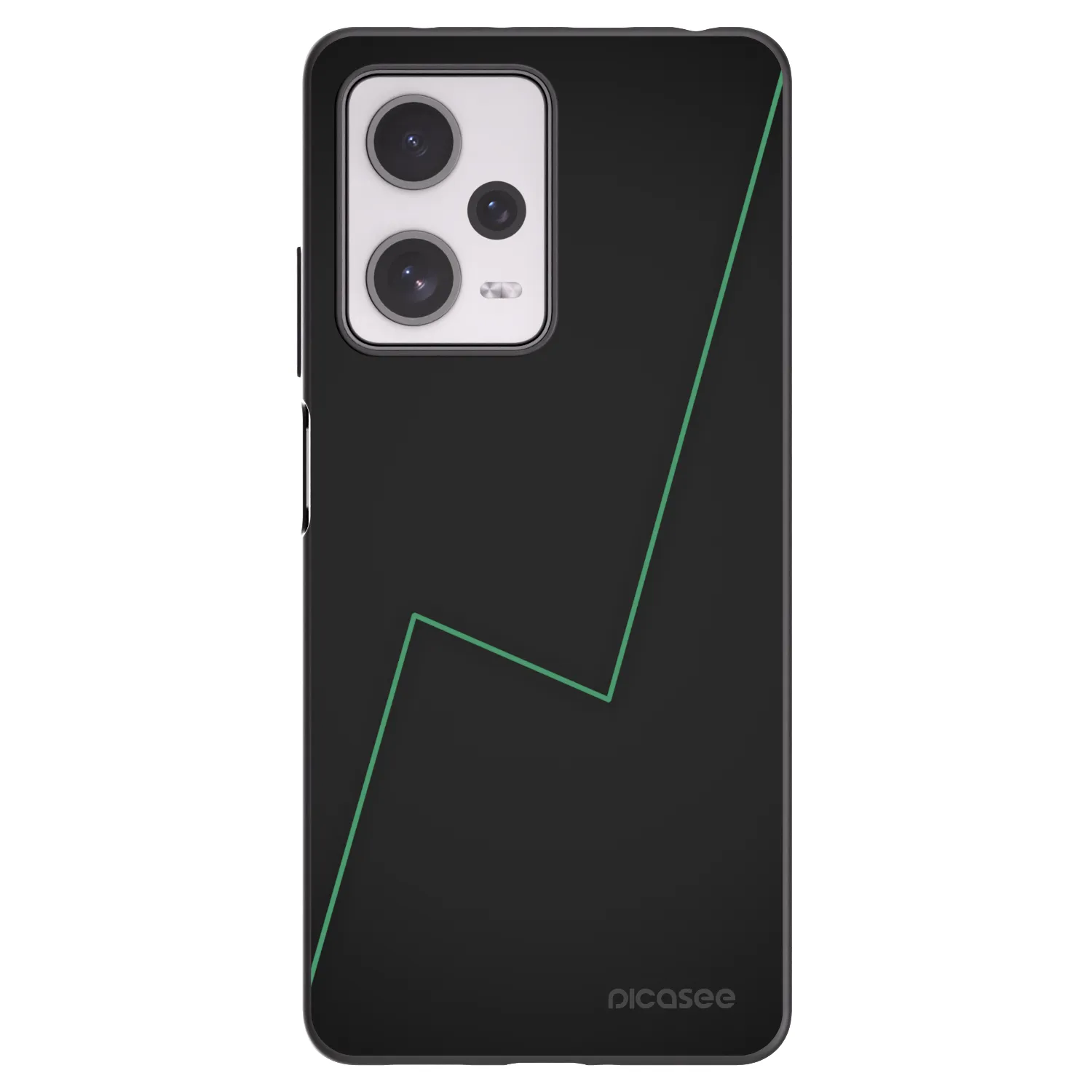 Picasee Xiaomi Redmi Note 12 Pro+ 5G Hülle - Schwarzes Silikon - Consistency