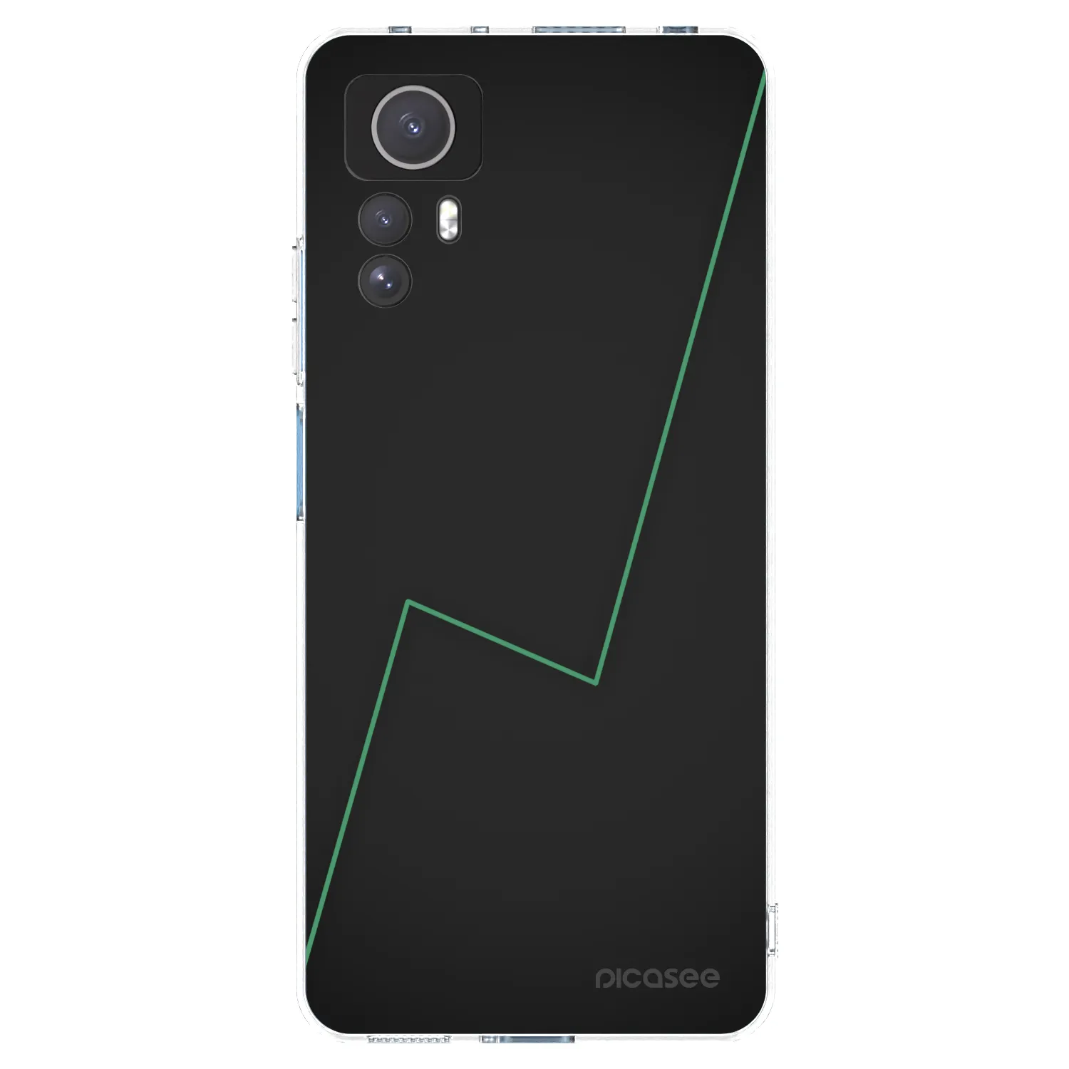 Picasee Xiaomi Redmi Note 12S Hülle - Transparentes Silikon - Consistency