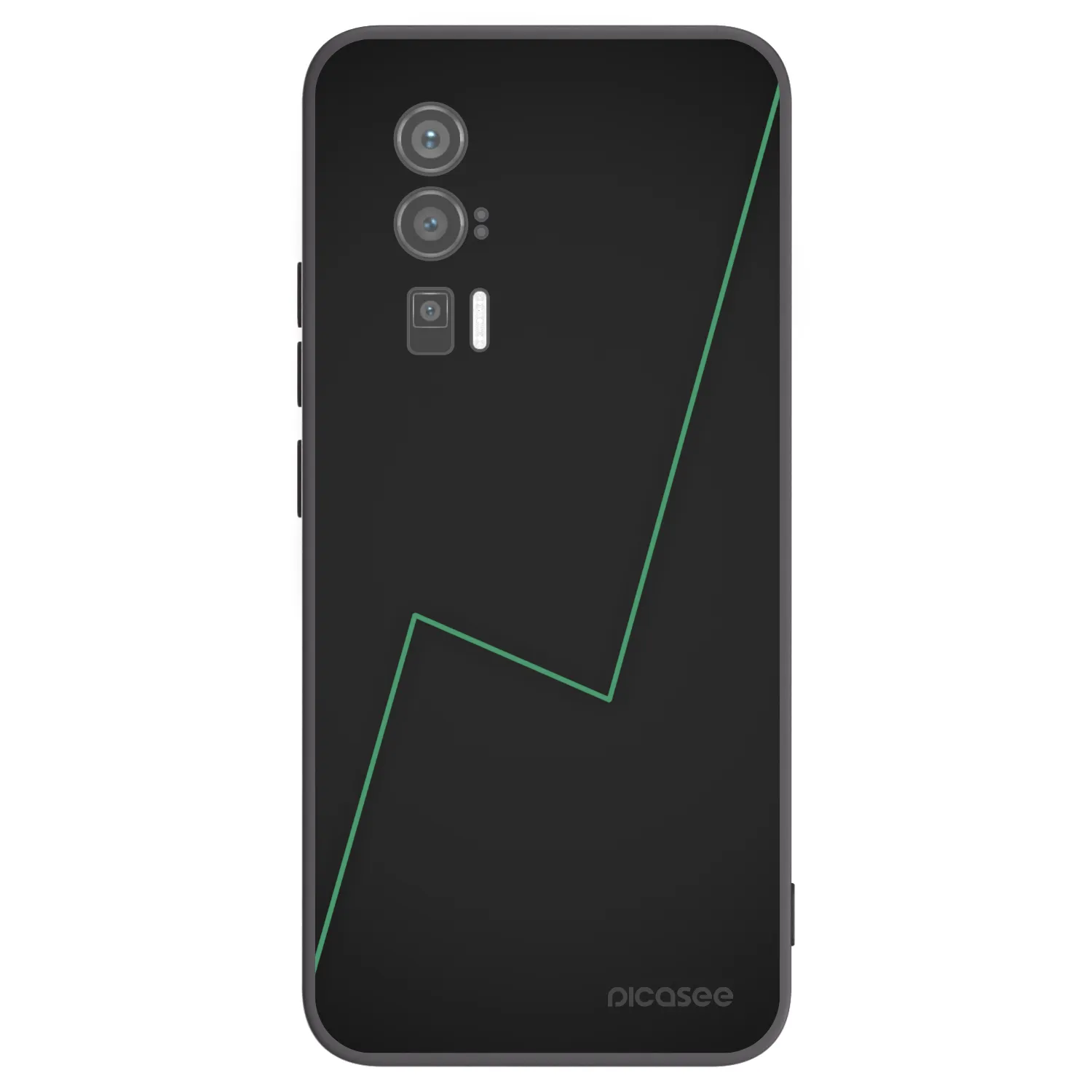 Picasee Xiaomi Poco F5 Pro 5G Hülle - Schwarzes Silikon - Consistency