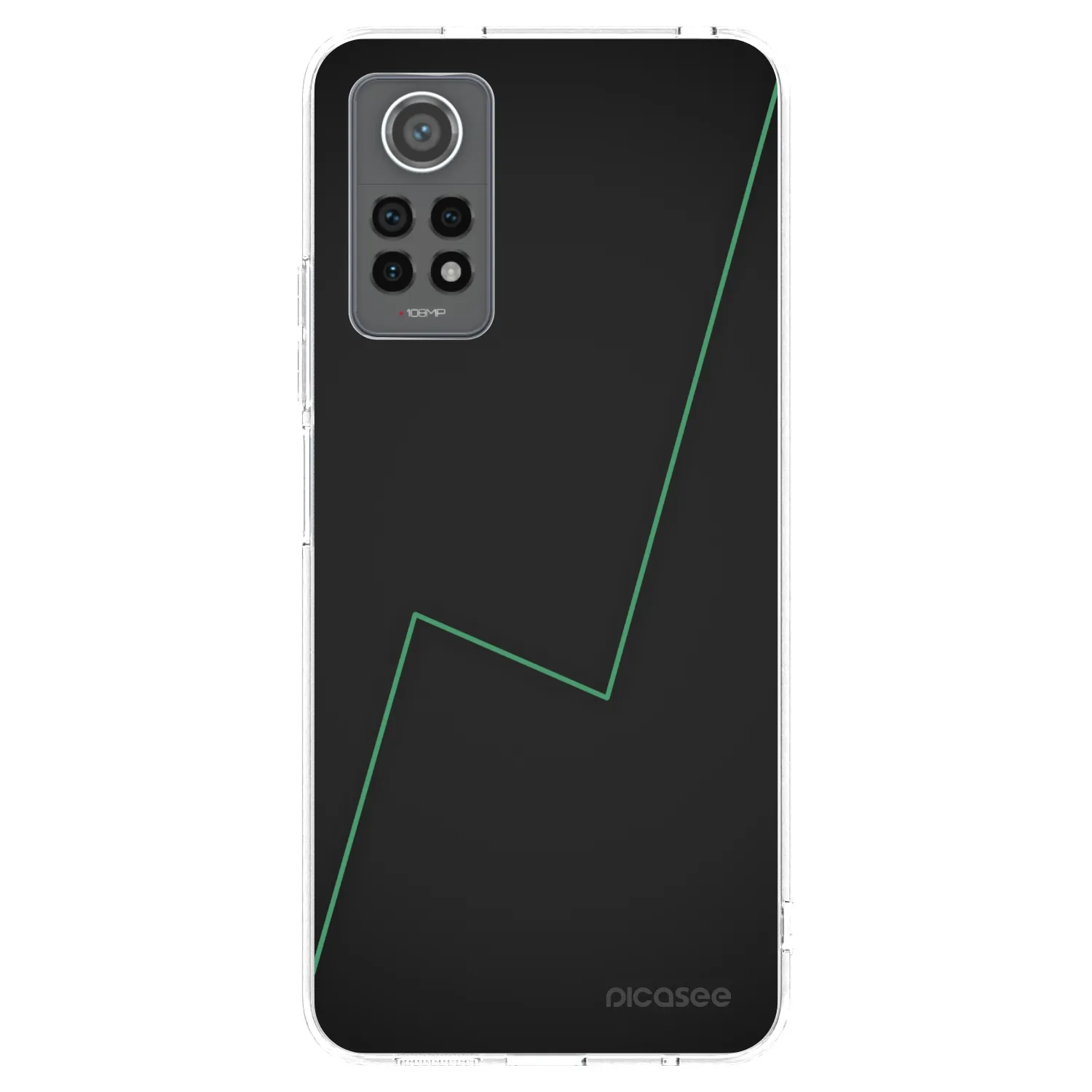Picasee Xiaomi Redmi Note 12 Pro 4G Hülle - Transparentes Silikon - Consistency