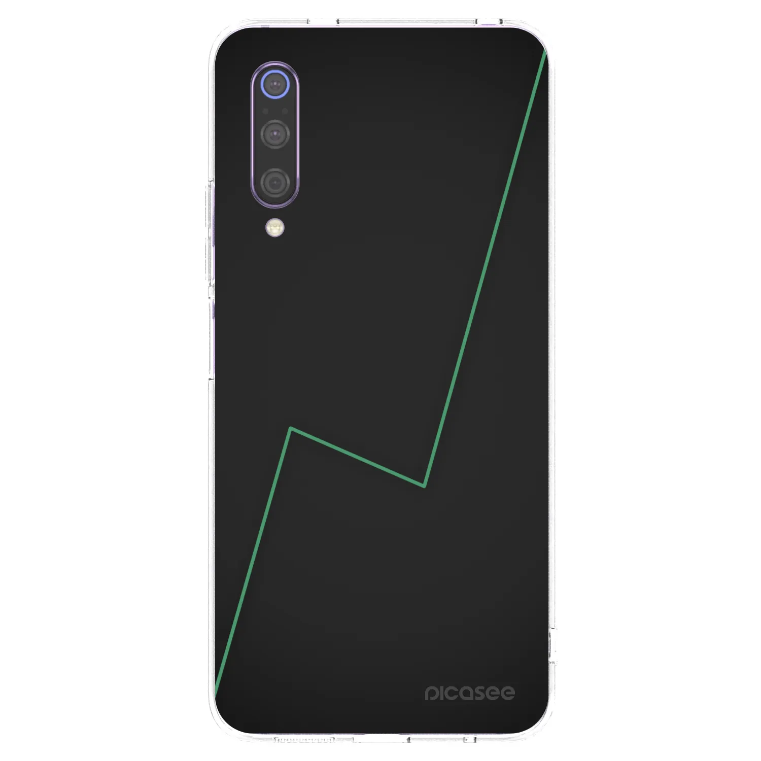 Picasee Xiaomi Mi 9 Hülle - Transparentes Silikon - Consistency