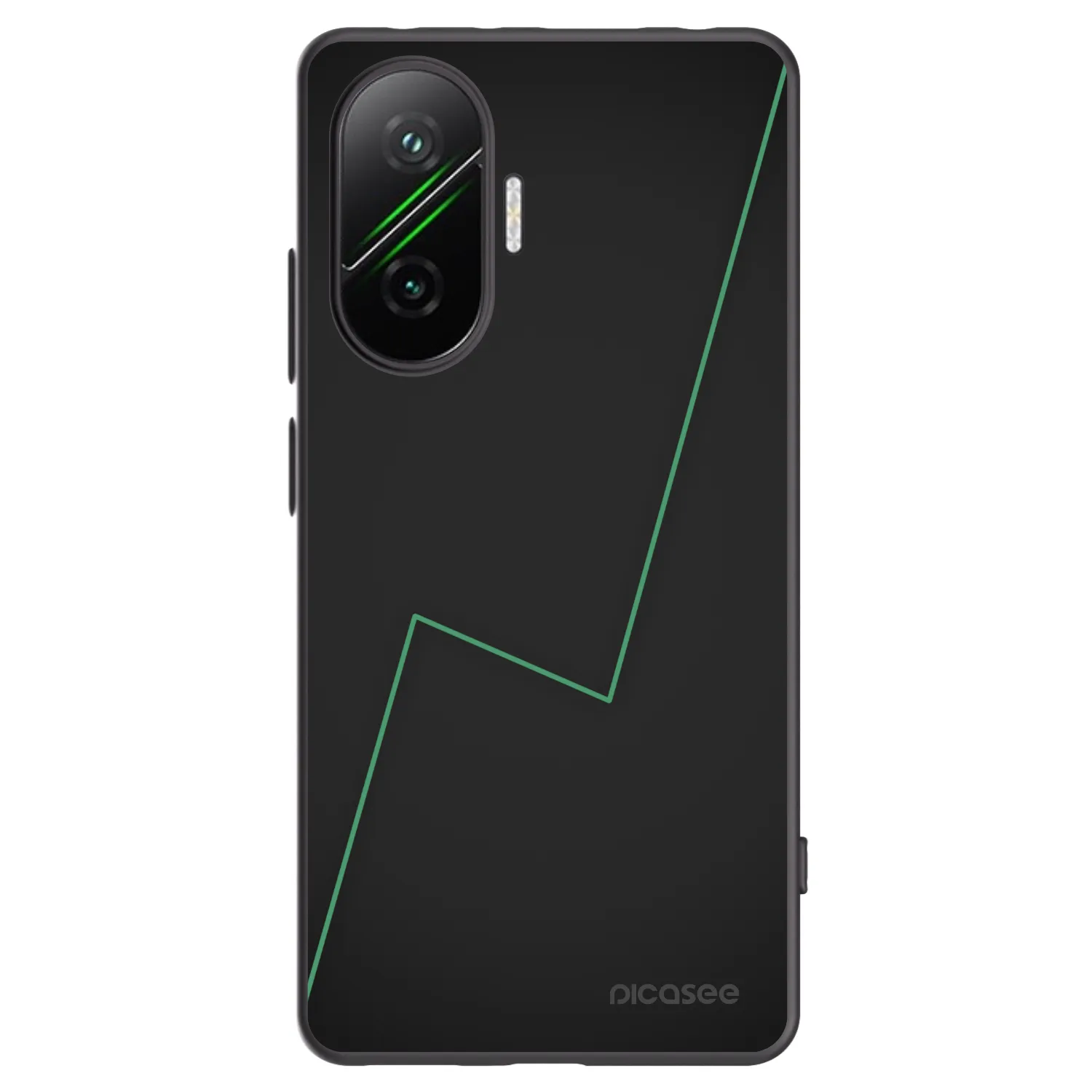 Picasee Xiaomi Poco F7 Pro 5G Hülle - Schwarzes Silikon - Consistency