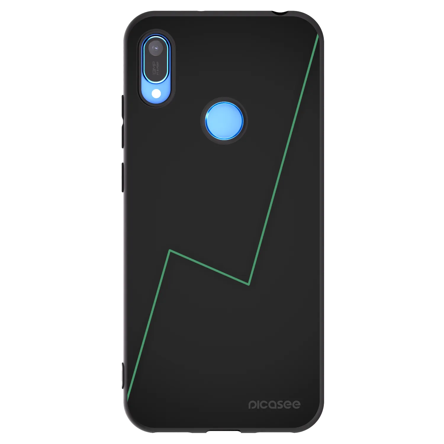 Picasee Huawei Y6 2019 Hülle - Schwarzes Silikon - Consistency