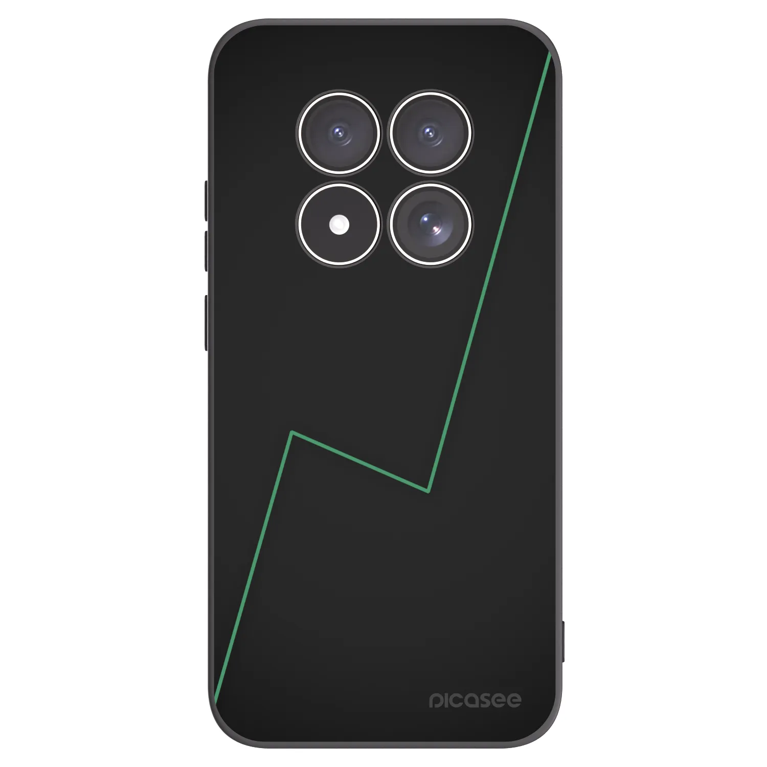 Picasee Xiaomi Redmi Note 15 Pro 4G Hülle - Schwarzes Silikon - Consistency