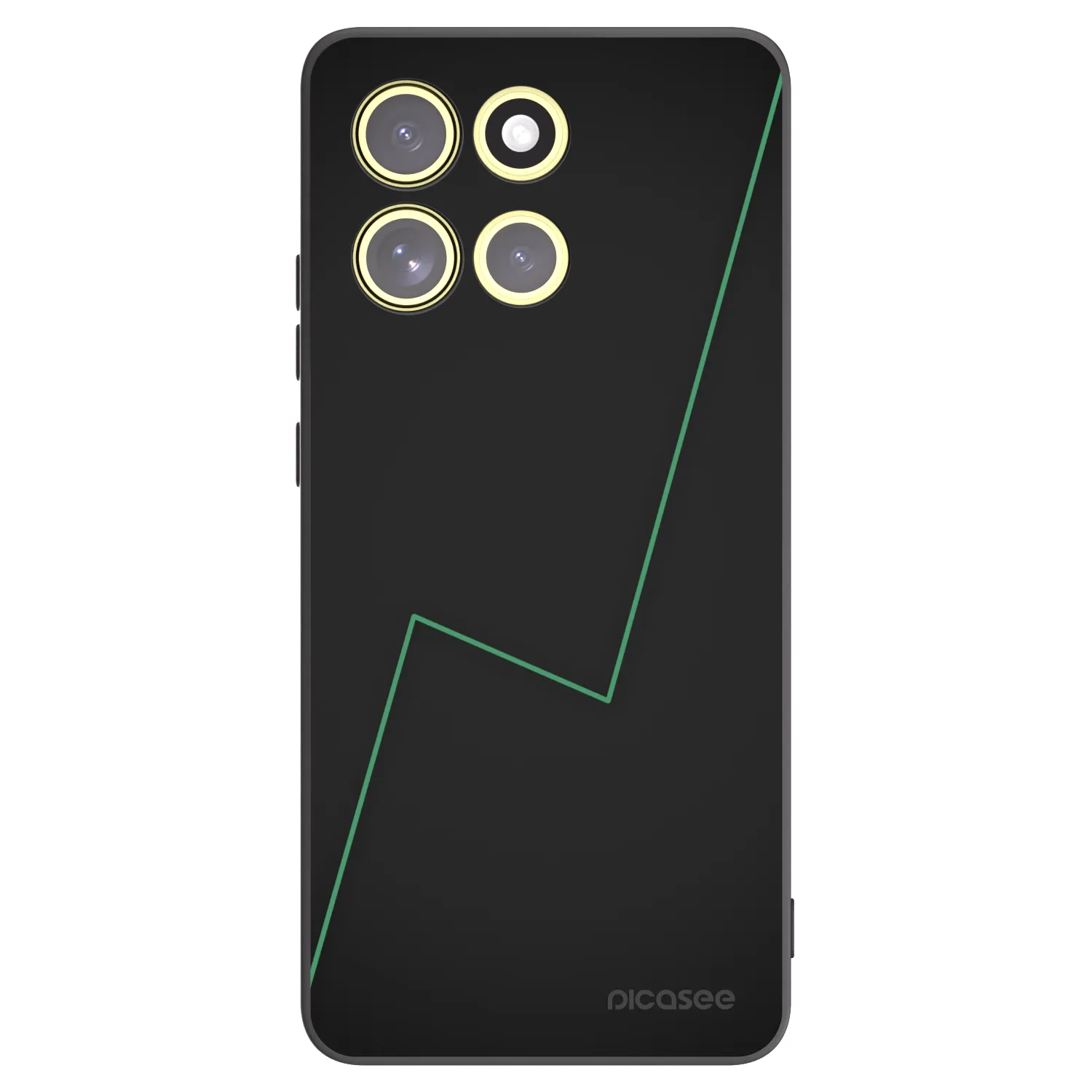 Picasee Motorola Moto G86 Power 5G Hülle - Schwarzes Silikon - Consistency