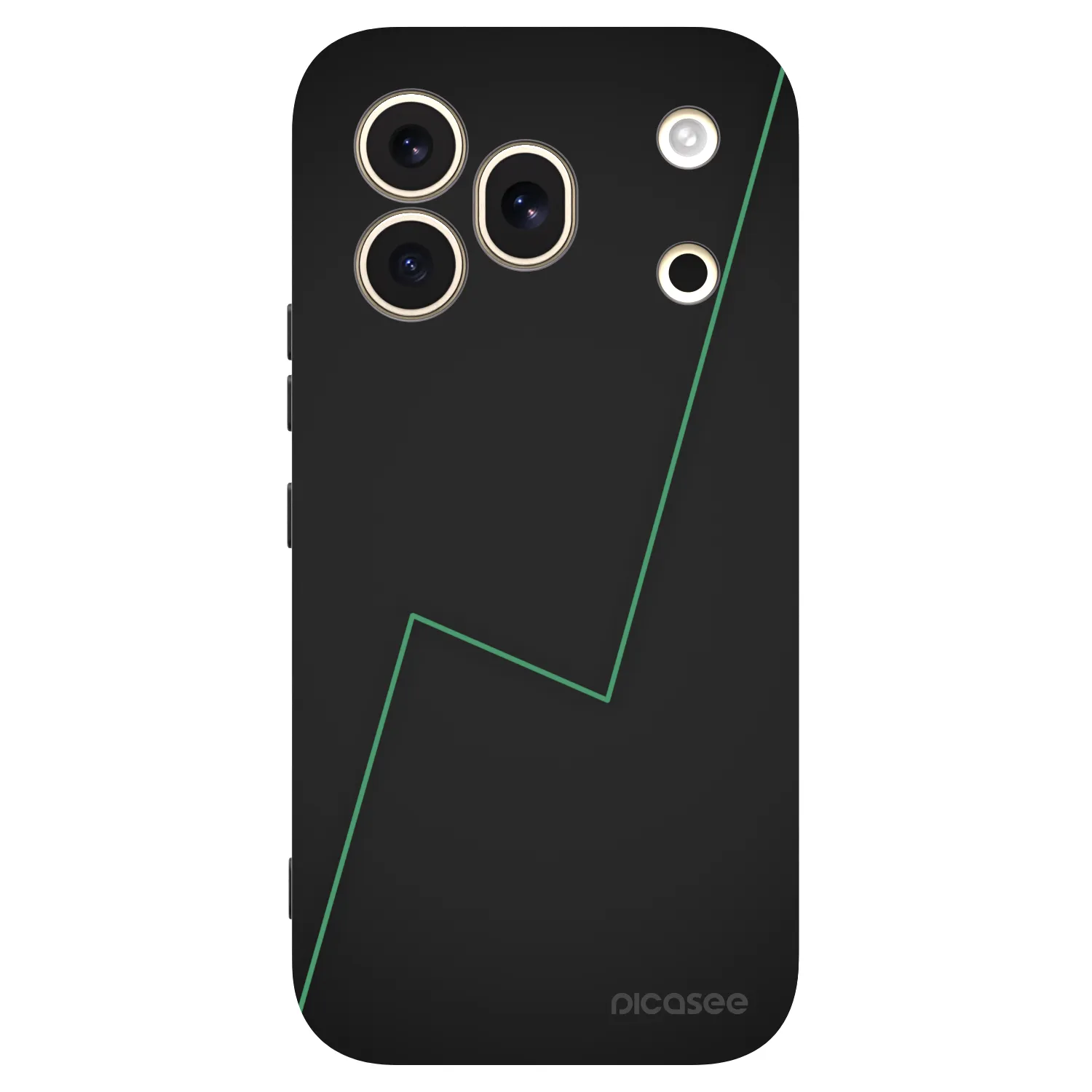 Picasee Honor 600 Pro Hülle - Schwarzes Silikon - Consistency