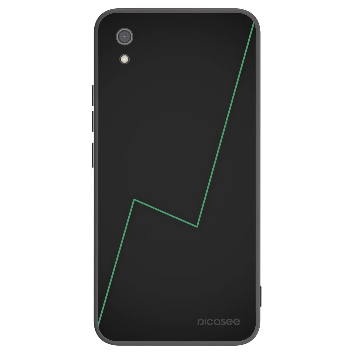 Picasee Xiaomi Redmi 7A Hülle - Schwarzes Silikon - Consistency