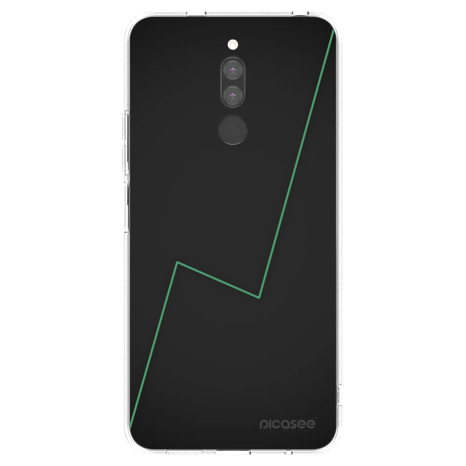 Picasee Xiaomi Redmi 8 Hülle - Transparentes Silikon - Consistency
