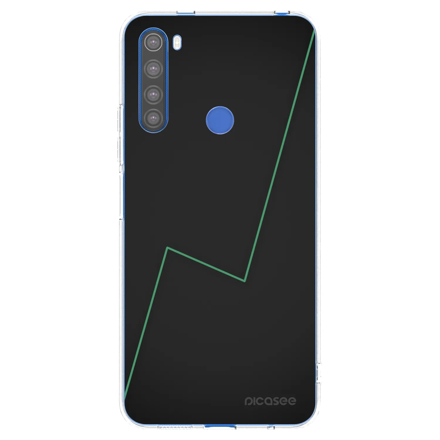 Picasee Xiaomi Redmi Note 8T Hülle - Transparentes Silikon - Consistency