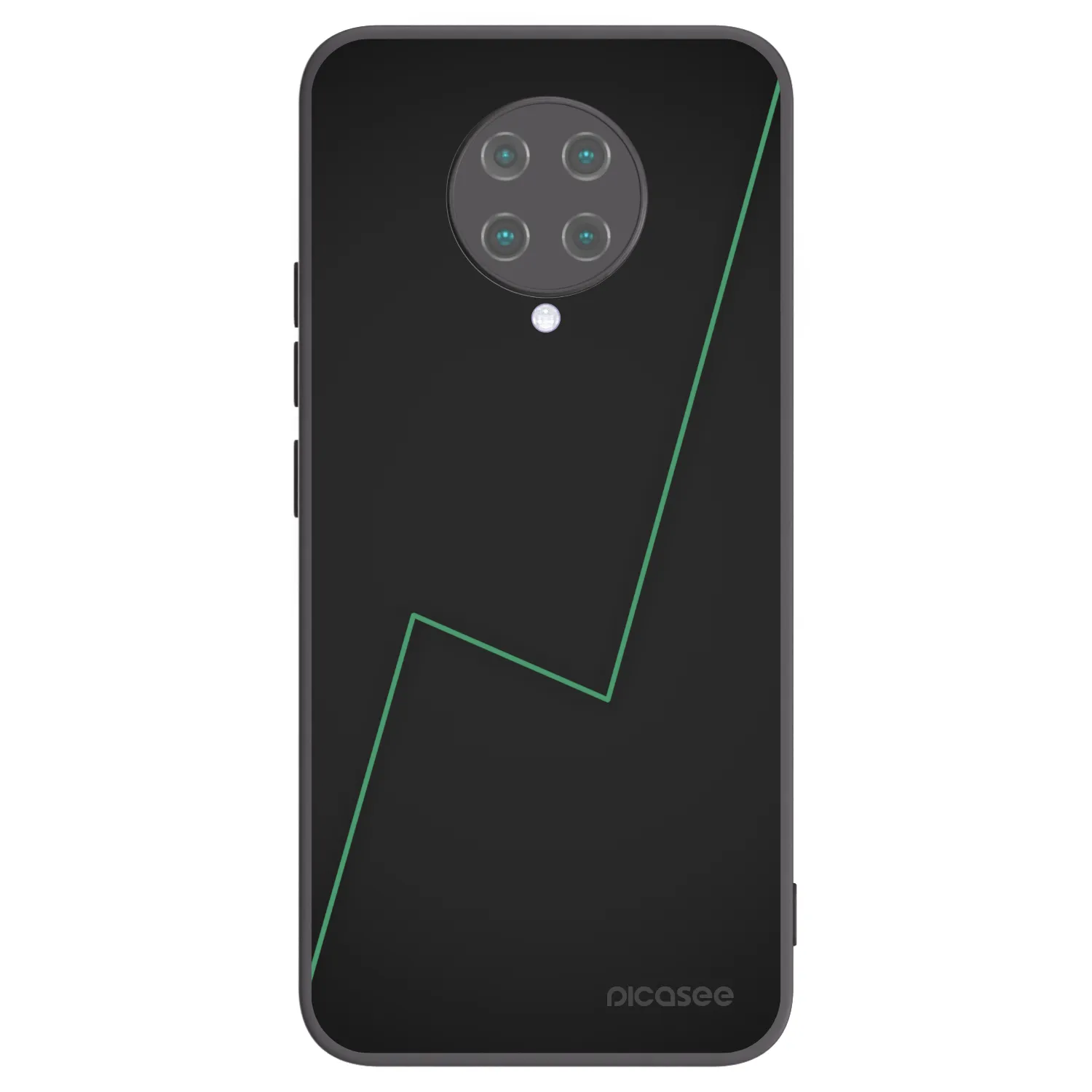 Picasee Xiaomi Poco F2 Pro Hülle - Schwarzes Silikon - Consistency