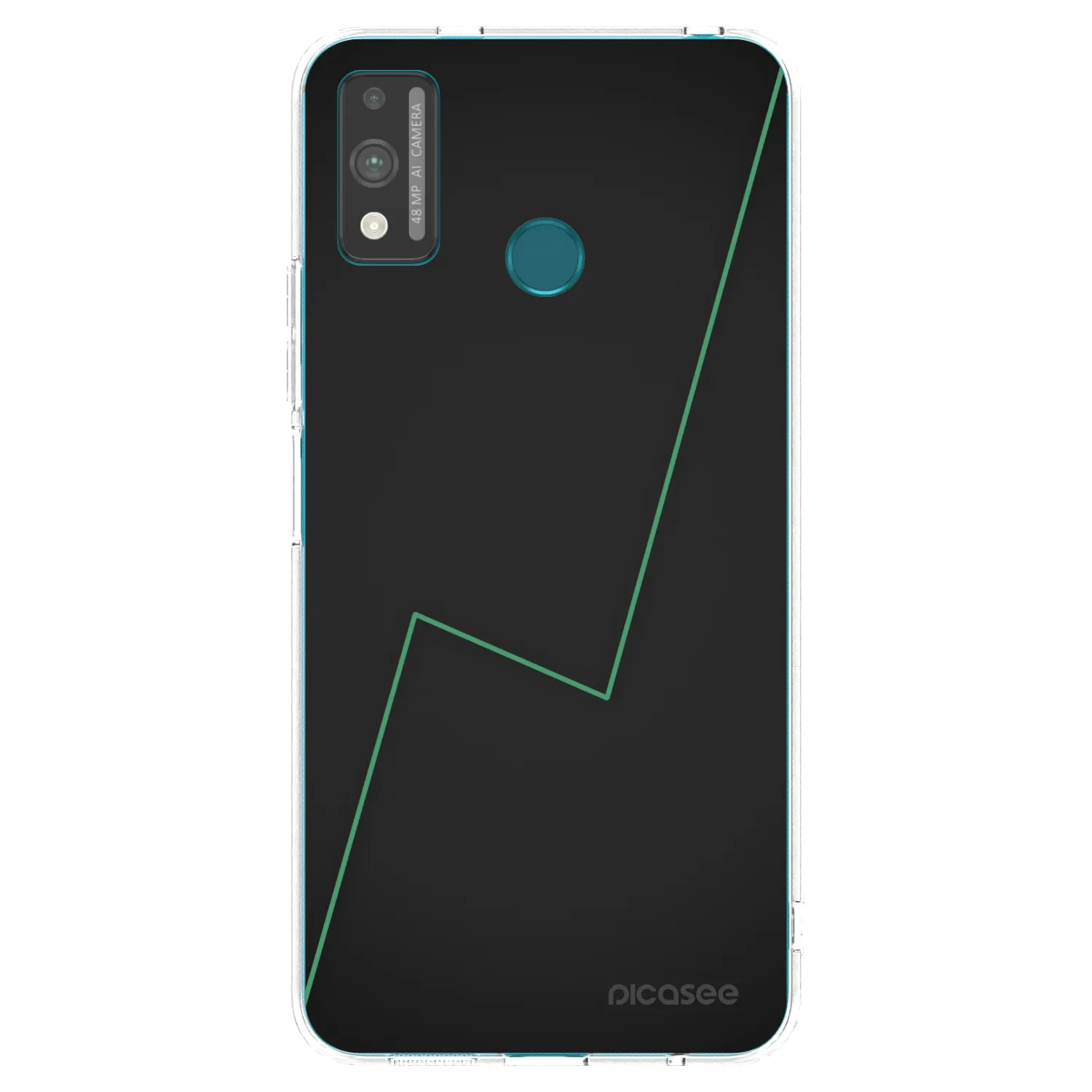 Picasee Honor 9X Lite Hülle - Transparentes Silikon - Consistency