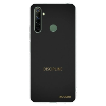 Picasee Realme 6i Hülle - Transparentes Silikon - Discipline