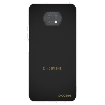 Picasee Xiaomi Redmi Note 9T Hülle - Transparentes Silikon - Discipline