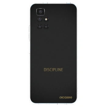 Picasee Xiaomi Redmi 10 Hülle - Transparentes Silikon - Discipline