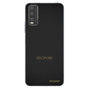 Picasee Vivo Y20s Hülle - Transparentes Silikon - Discipline